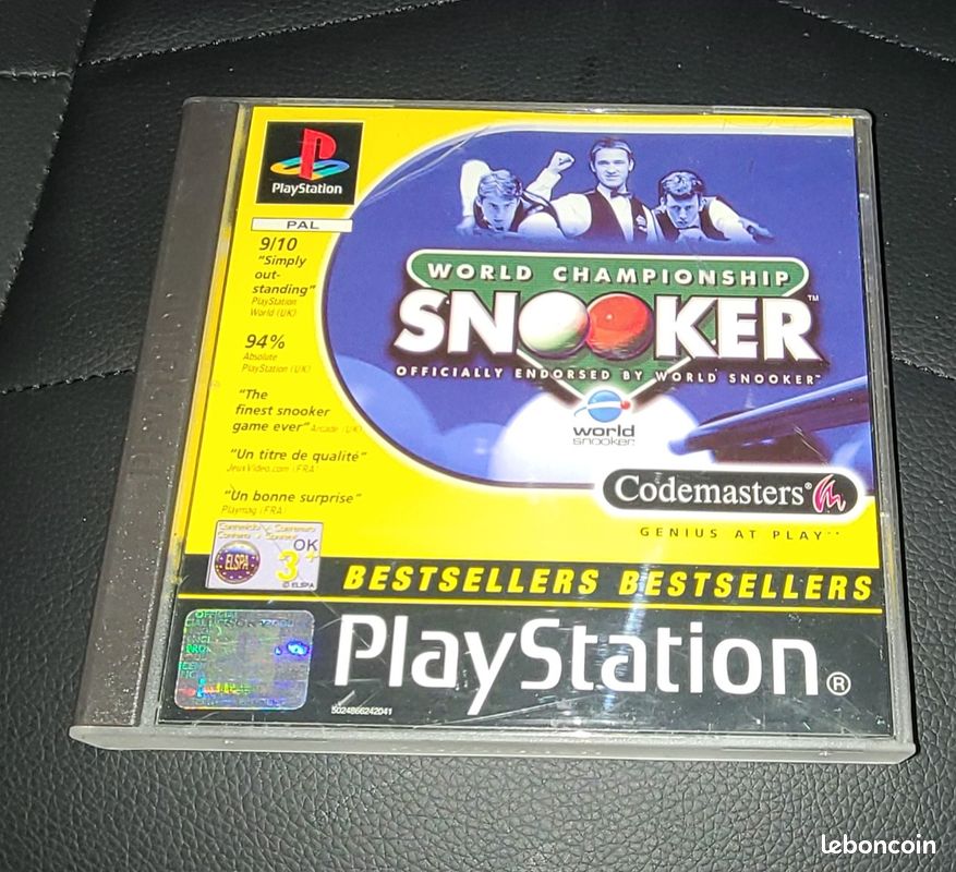 World Championship Snooker pour PlayStation 1 (image 1)