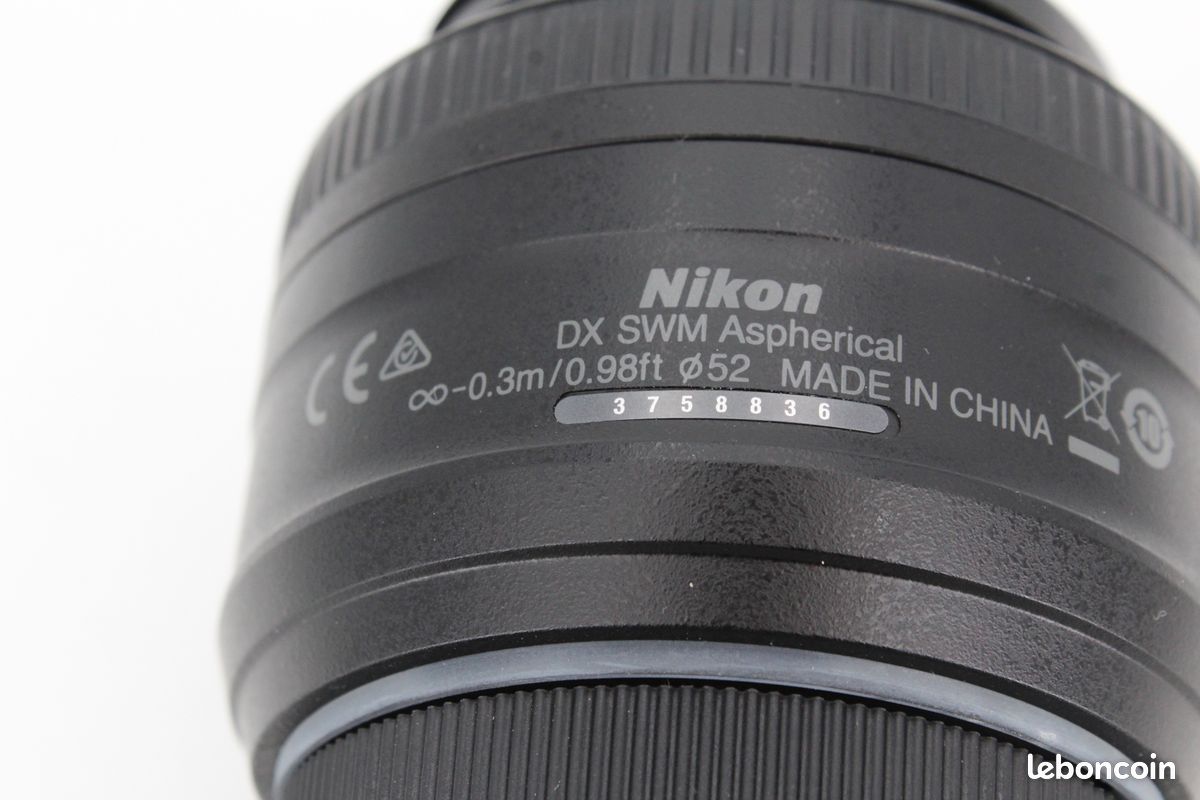 Nikon AF-S DX Nikkor 35mm f/1.8G - Garantie 1 an (image 5)