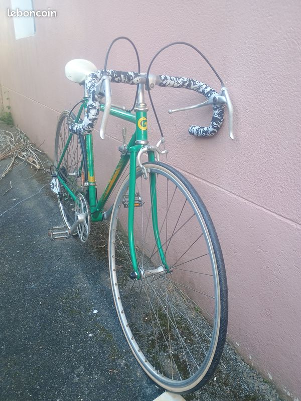 Vélo Course Vintage Percy Stuart 10 Vitesses Acier Bleu 51 Cm (Années 50)