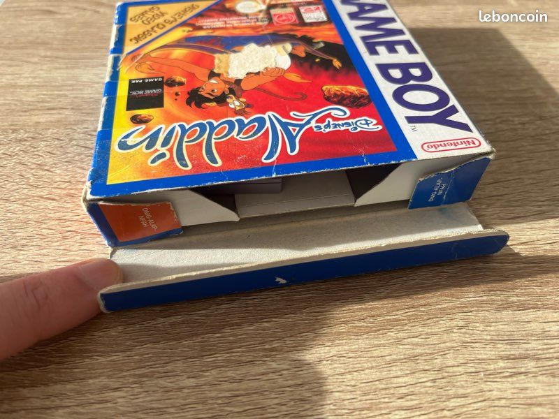 Jeu Aladdin Pour Game Boy - Version 1995, En Bon état Avec Notice (occasion)