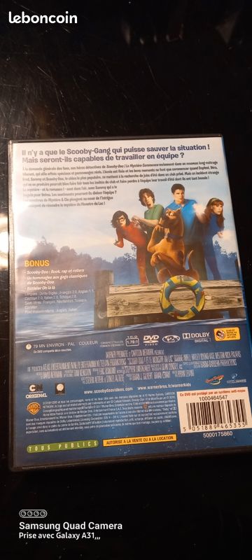 Dvd scooby doo et le monstre du lac (image 2)