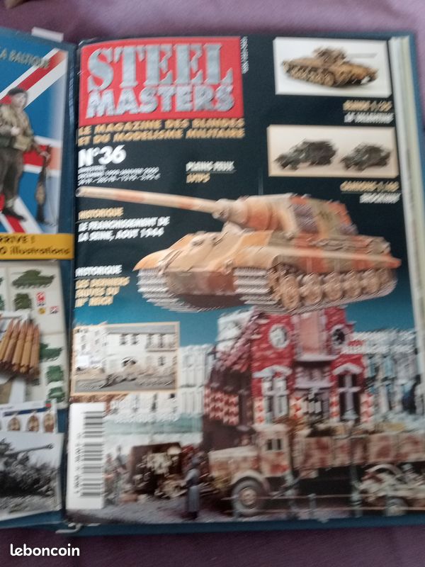 Lot de revues "STEEL MASTERS" avec reliure (du N°25 à 36) (image 2)