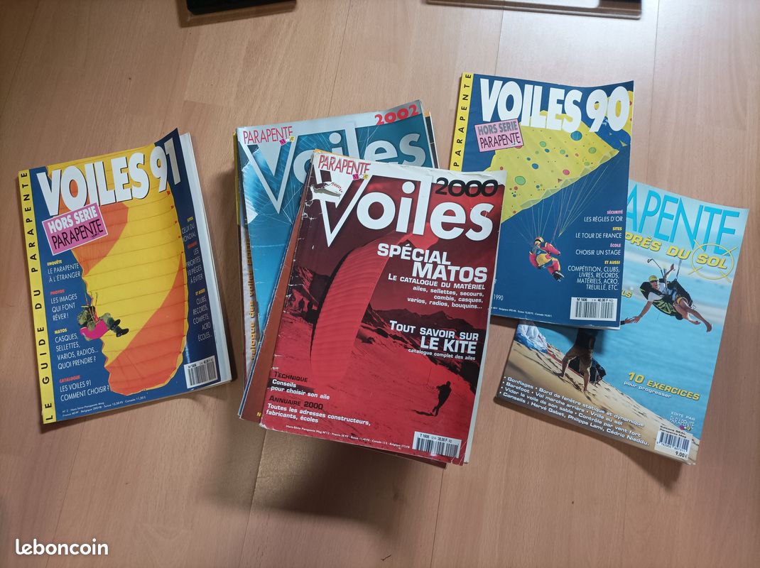 Collection exceptionnelle Parapente Mag (image 9)