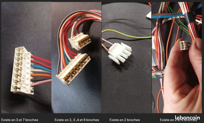 Faisceau electrique connecteurs lave-linge fagor urban lf (image 2)
