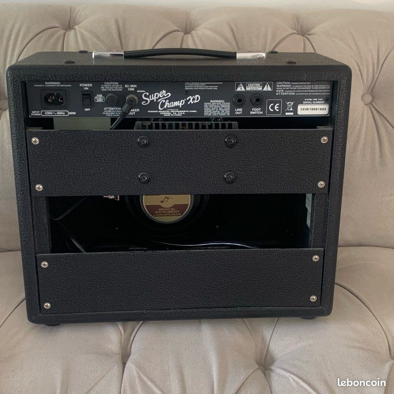 Fender Super Champ X2 15 watts a lampes (image 2)