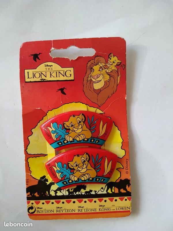 Barrette pour cheveux le roi lion (image 1)