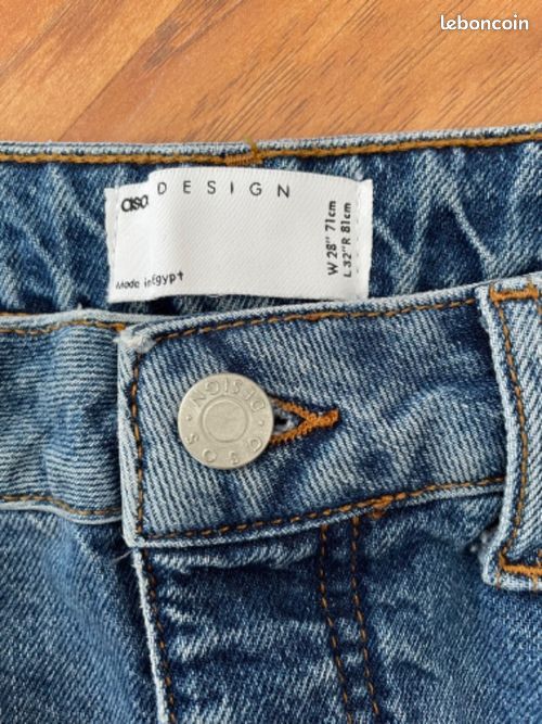 Jean beu Asos taille UK 28 (image 3)