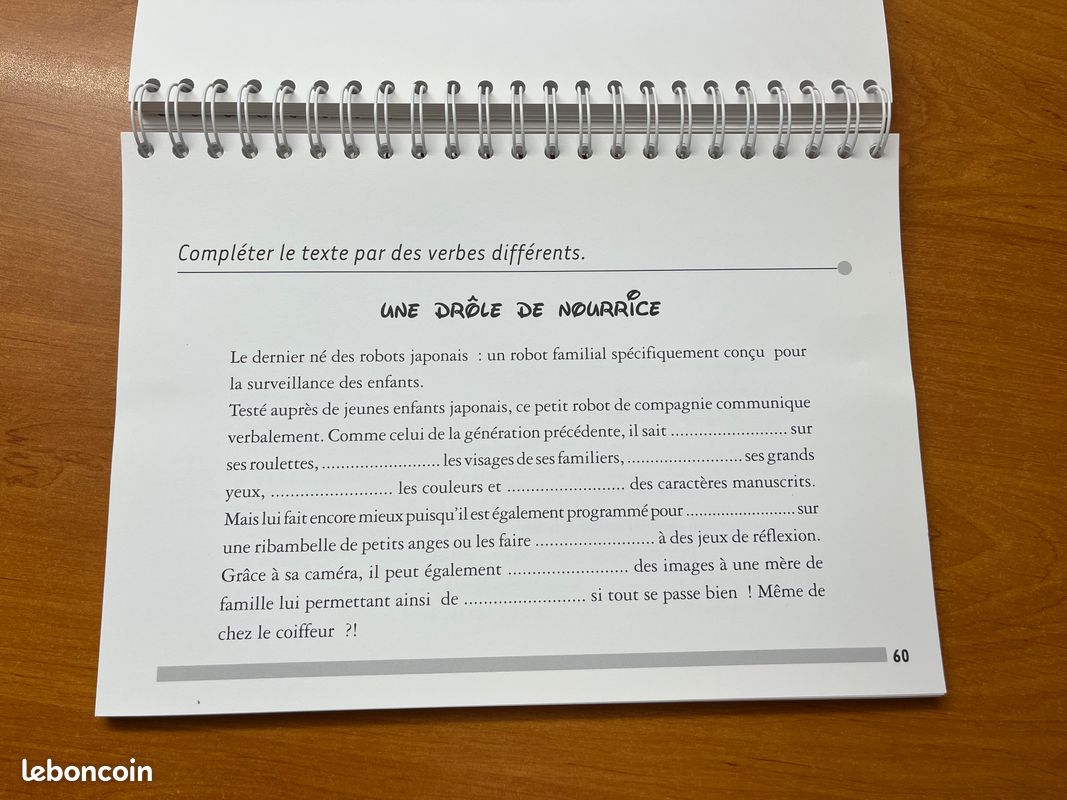 Jeu Orthophonie Des trous dans le texte (image 4)