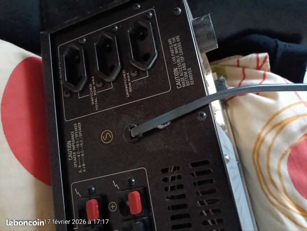 Bloc D’alimentation Pour Ampli Pioneer SA-608 – Pièce Vintage