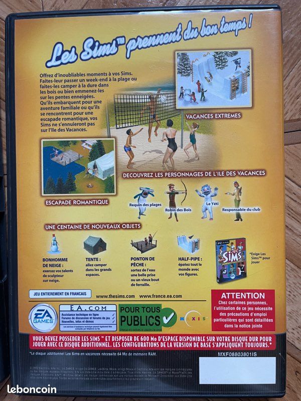 Jeu - Les Sims - CD-Rom (image 6)