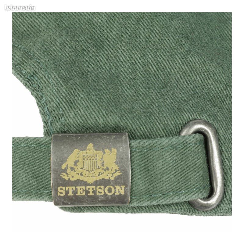 Casquette Baseball Rector Verte - Stetson - NEUVE (image 3)