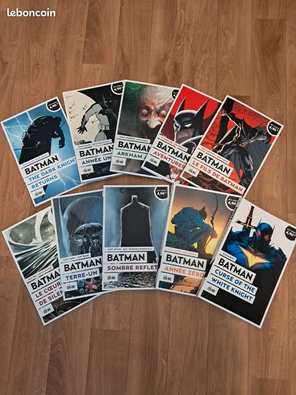 Lot le meilleur de Batman 10 comics (image 1)