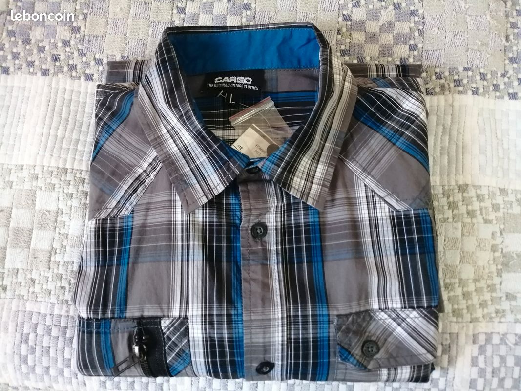 Chemise Noire Creeks Pour Femme - Taille M, Col Boutonné - Occasion Très Bon état