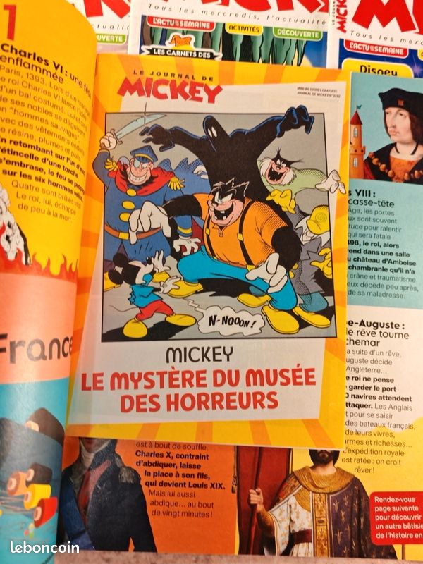 Lot de 17 ouvrages, Le Journal de Mickey (image 12)