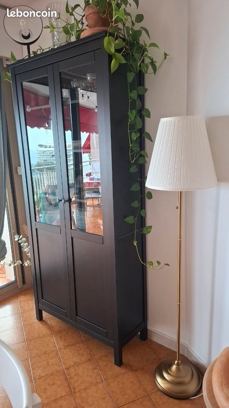 Bibliothèque IKEA HEMNES - 90x197 Cm - Teinte Blanche/marron Clair - Neuve