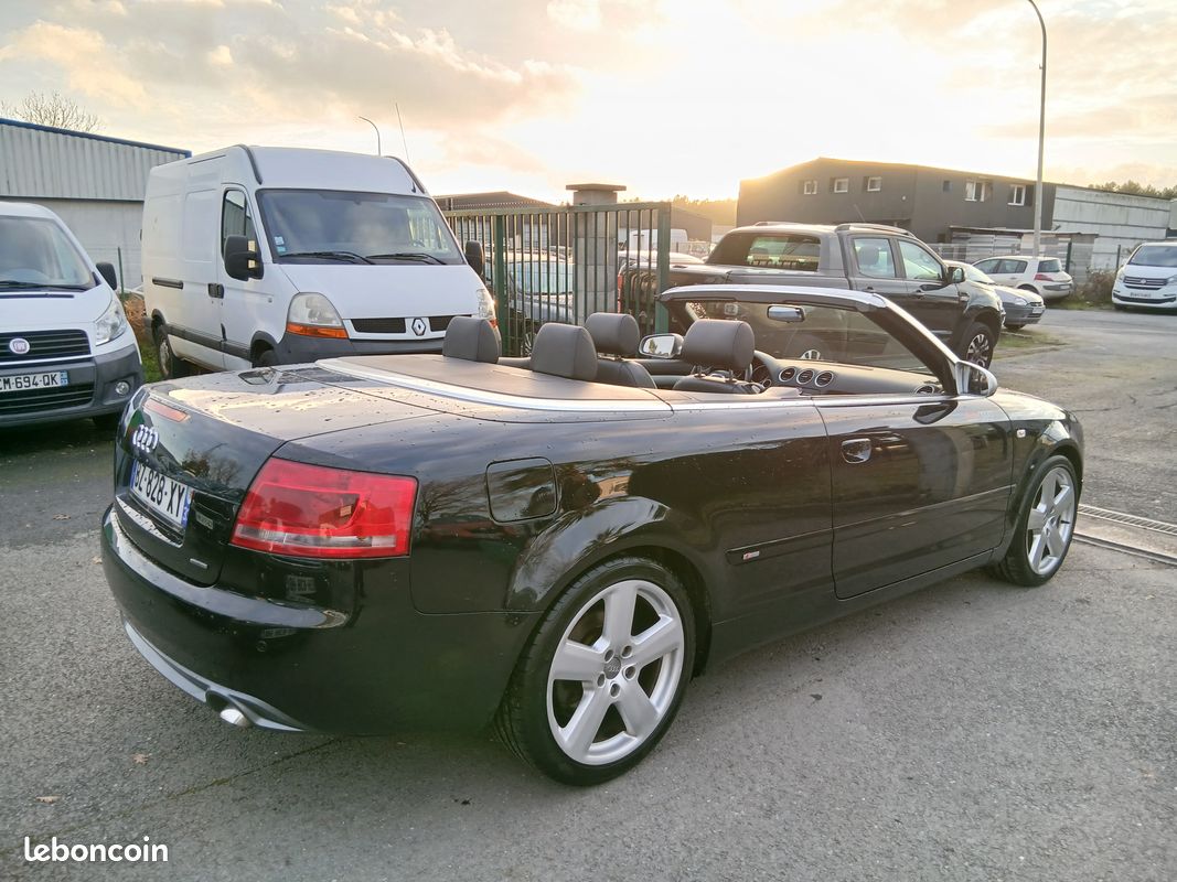 Audi a4 cabriolet 3.0l v6 tdi 233ch dpf ambition luxe quattro (image 4)
