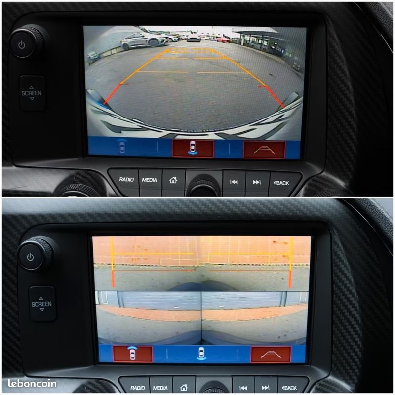 CORVETTE C7 Z06 6.2 V8 659 ch – HUD – Bose – Caméra 360° – Targa Carbone (image 29)