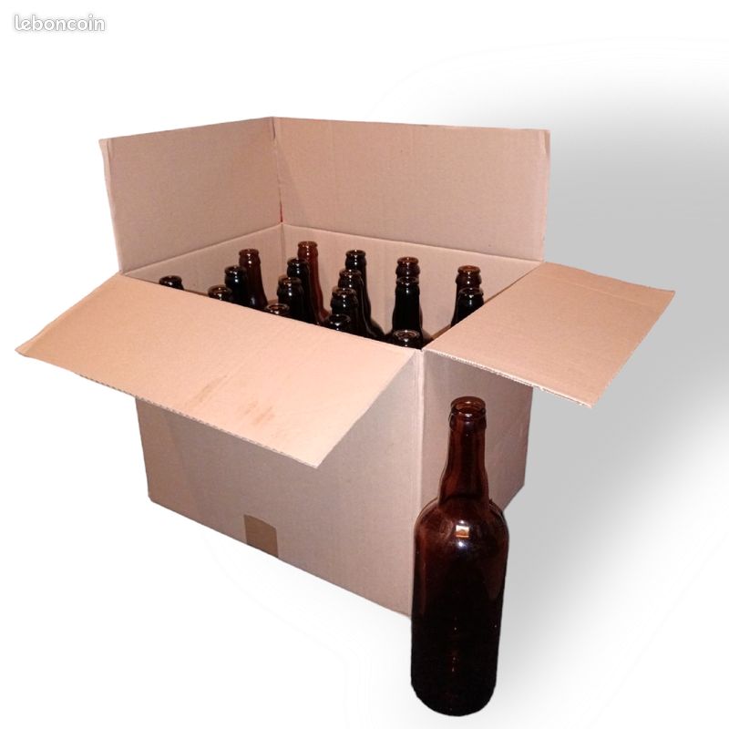 🍾 Bouteilles bières 75cl couronne 26mm (réservées) (image 1)