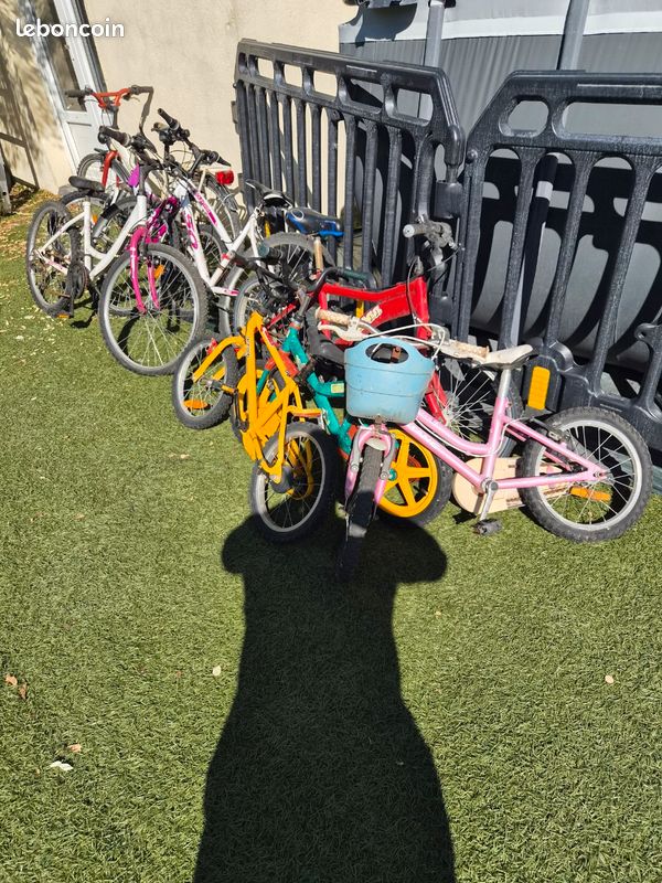 8 velo dans l'état certains on que les roues à gonfler pas grand chose à prévoir les 8 velo 80 euros le tout (image 3)