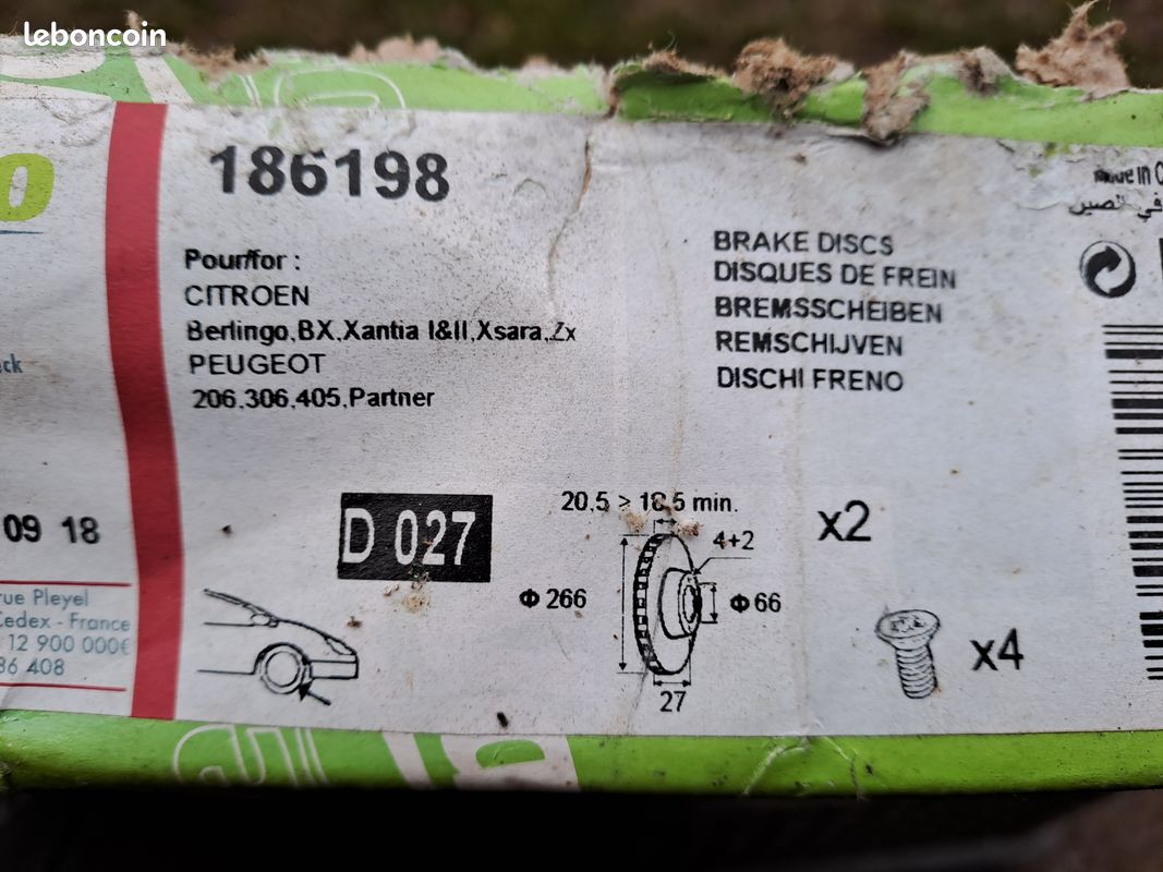 Produktbild von 672513 VALEO Bremsscheibe Hinterachse, 302x11mm, 5, Voll