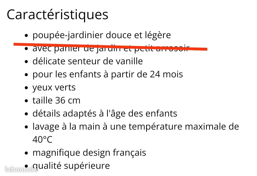 Poupée corolle jardin (image 2)