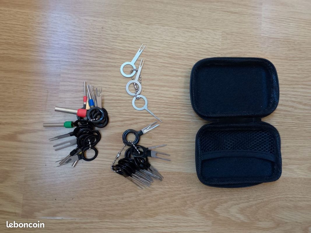 Ensemble 41 Pièces Outils Suppression Bornes Voiture - Kit Extracteurs Broches Connecteurs Démontage