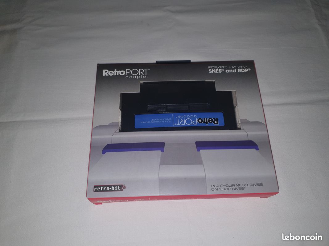 Cartridge Retroport Snes Snes Retro Bit Gba To Snes Adapter Retro-Bit  RetroPort NES To SNES