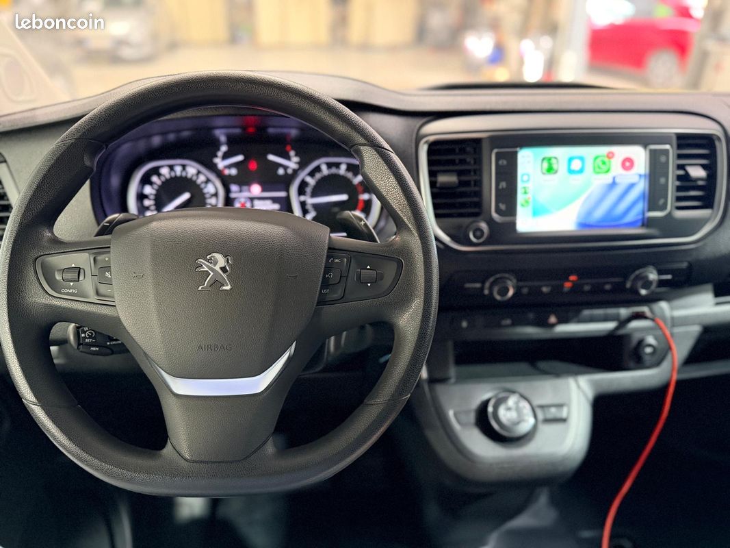 Peugeot expert 2.0 hdi 180 ch eat 8 asphalt M en 3 places en boite automatique / CarPlay / camera de recul / clim / garantie (image 5)