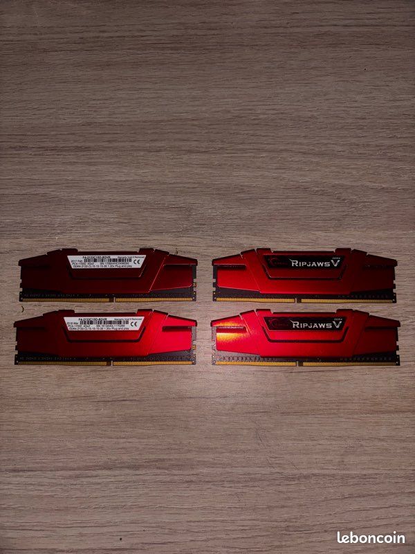 Kit RAM DDR4 G.Skill Ripjaws V 16 Go (4 x 4 Go) 2133 MHz (image 1)