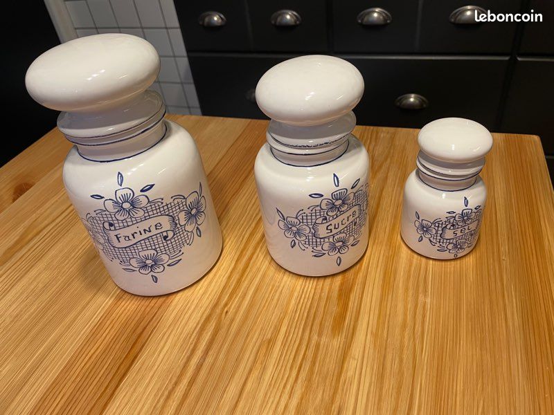 3 pots à condiments E.BORRE VIELMUR (image 3)
