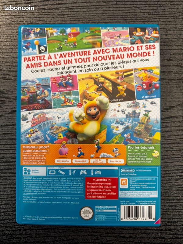 Wii U 32Go Noir pack Mario Kart 8 + 4 jeux (image 12)