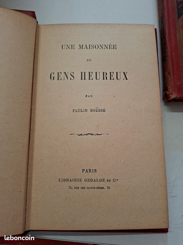 4636: Lot de 2 livres anciens illustrés - Paulin Boësse et Gevin-Cassal (image 4)