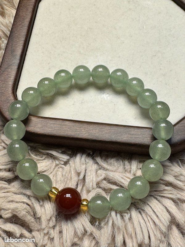 Bracelet en pierre naturelle (quartz) (image 2)
