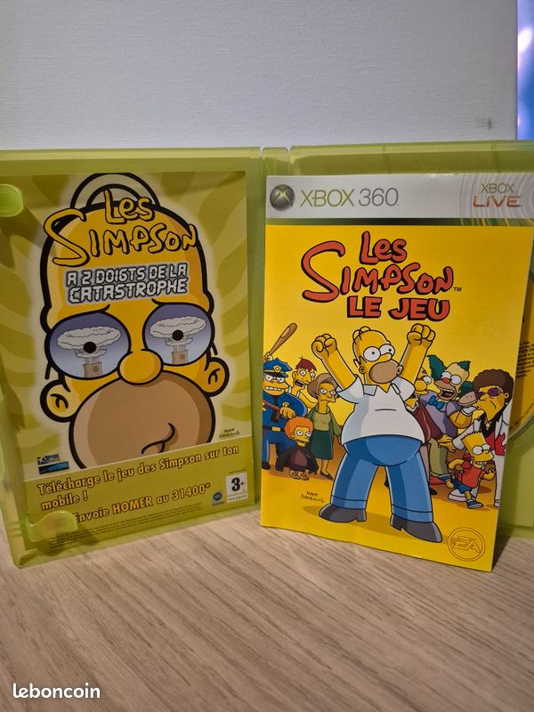 Homer Simpson The Simpsons Game For Xbox One Les Simpson Le Jeux