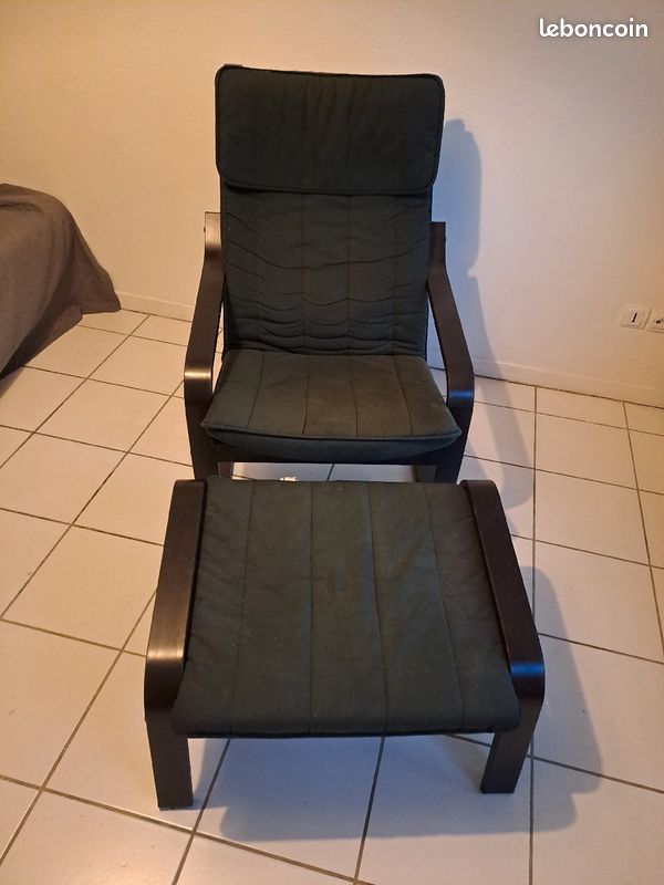 Fauteuil avec repose pieds (image 2)