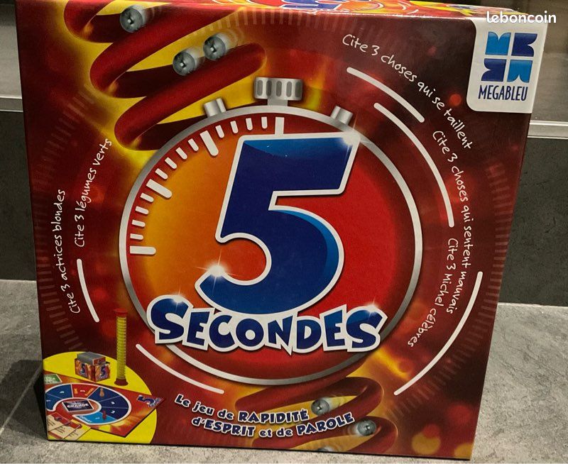 Jeux de société « 5 Secondes Chrono » de Megableu (image 6)