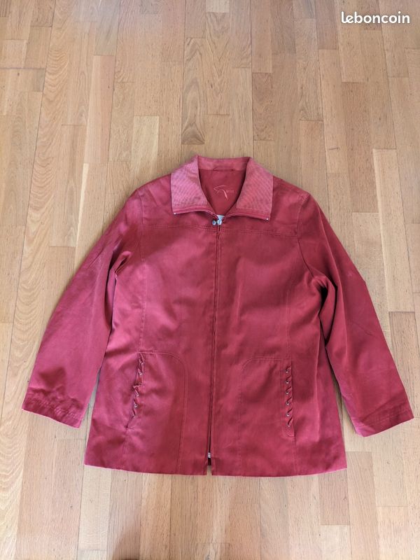 Blouson vintage mi-saison T.42 C&A (image 1)