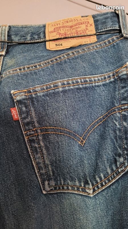 Jeans levis 501 w31 l32 Vêtements