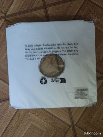Sous-Pochettes Papier Pour Vinyles - 33 Tours | 307x305 Mm | 25 Unités | Sans Acide