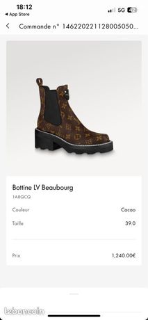 Bottine LV Beaubourg - Souliers de luxe, Femme 1A8QCT