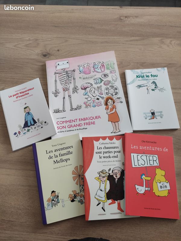Lot de 6 livres école des loisirs cm1 (image 1)