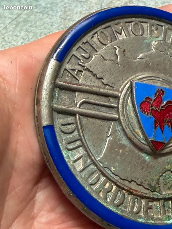 Ancien badge de calandre - Automobile Club du Nord (image 12)