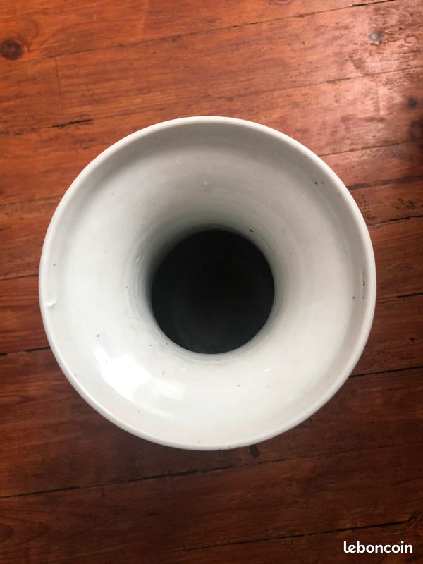 Vase de Chine en porcelaine, début XXème siècle, excellent état (image 9)