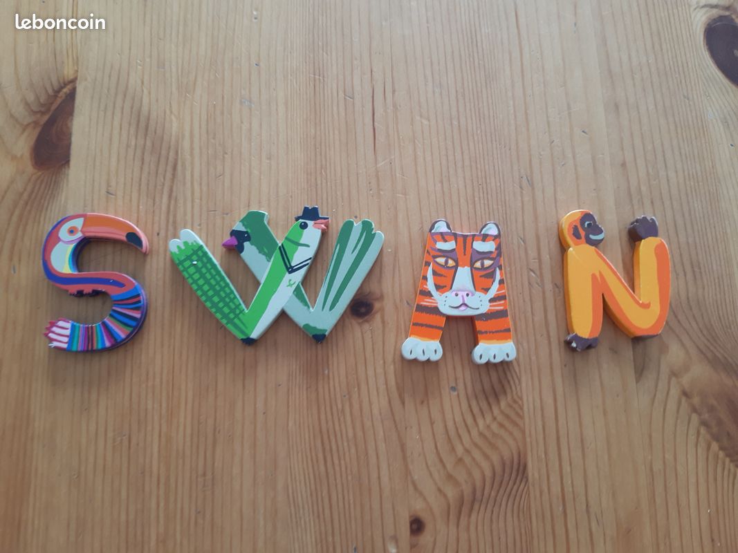 DJECO lettres en bois ondan (image 1)