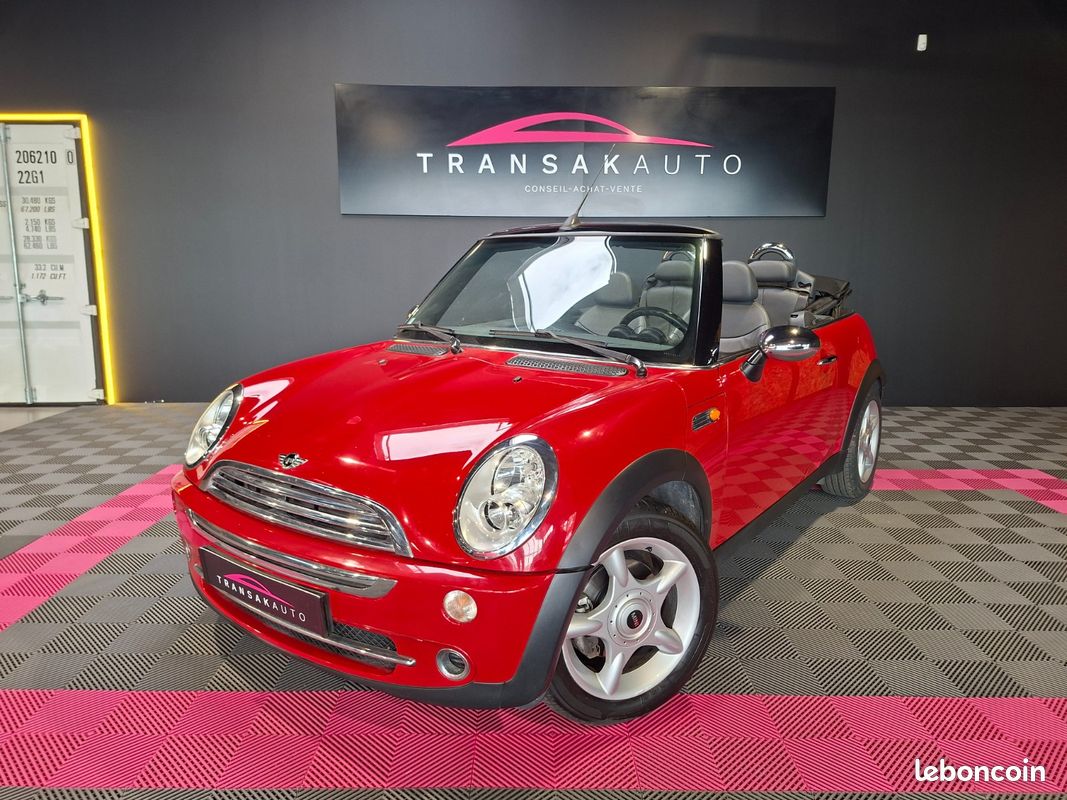 Mini R52 Launch MINI CABRIOLET Cooper R52 1.6 i 16V 115 cv / TRES BON ETAT / RADARS DE ...