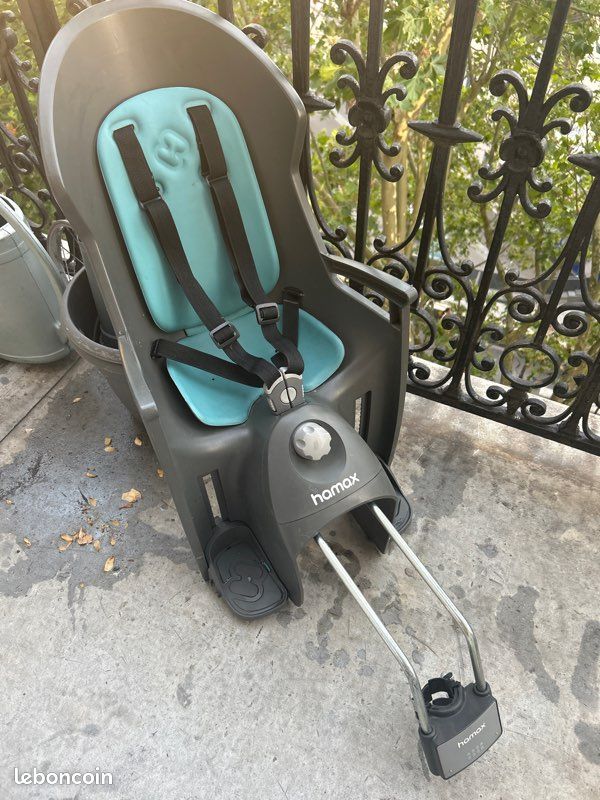 Porte bébé HAMAX chill (fixation sans porte-bagage) (image 1)