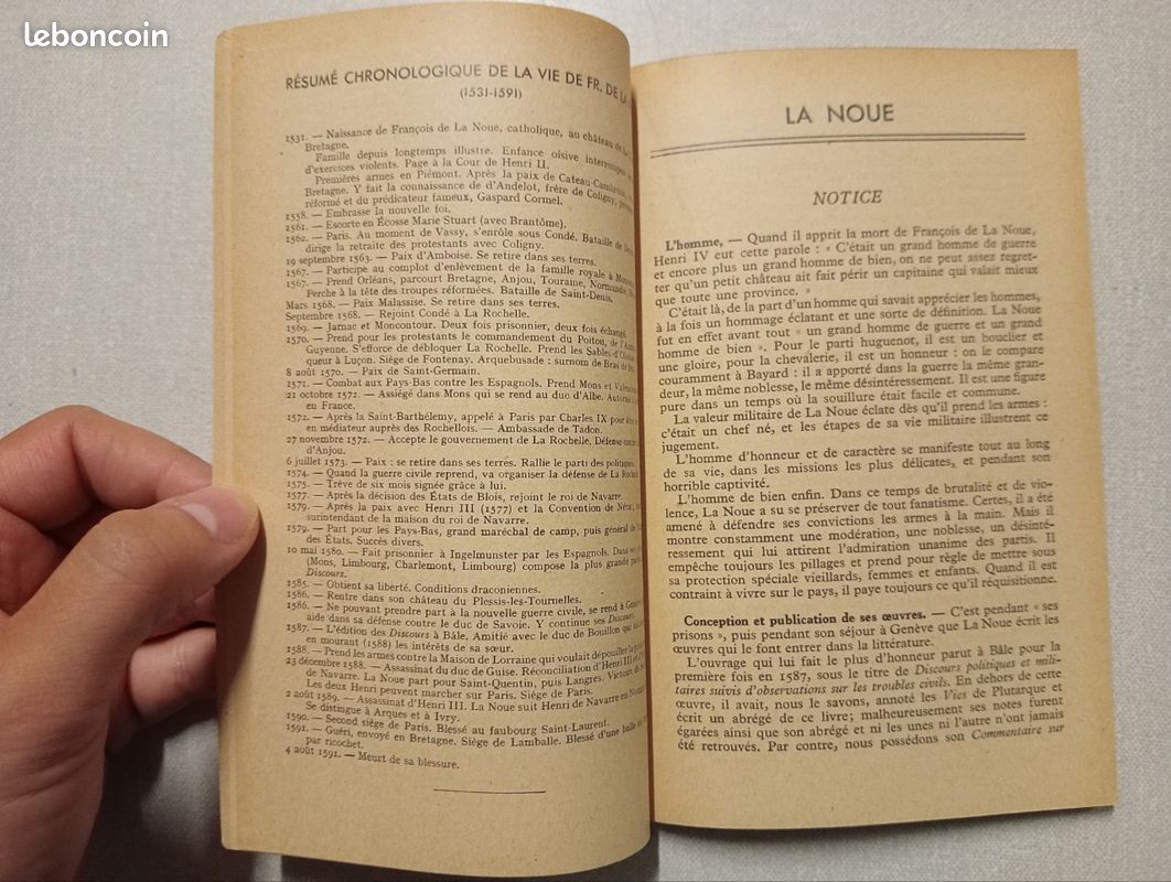 Historiens et mémorialistes du XVI ème siècle, extraits, classiques Larousse (image 4)