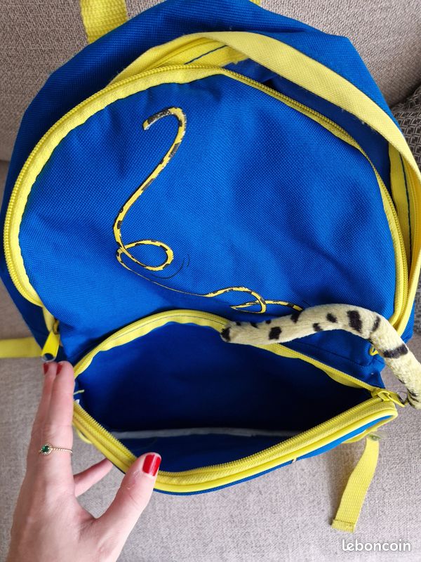 Tote Bag Marsupilami - Sac En Coton 100%, 10 Litres, Anses 30 Cm