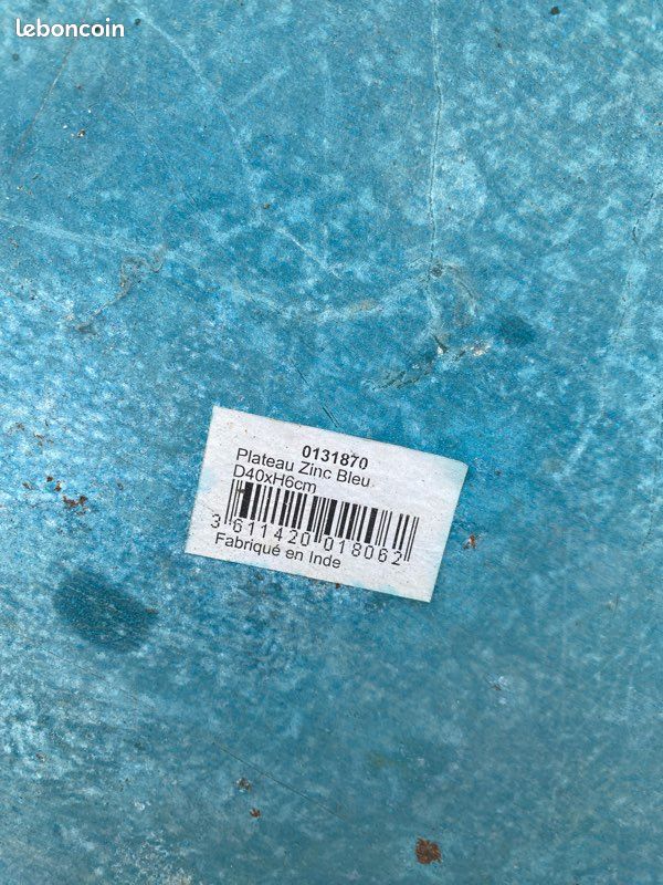 Plateau zinc (image 3)
