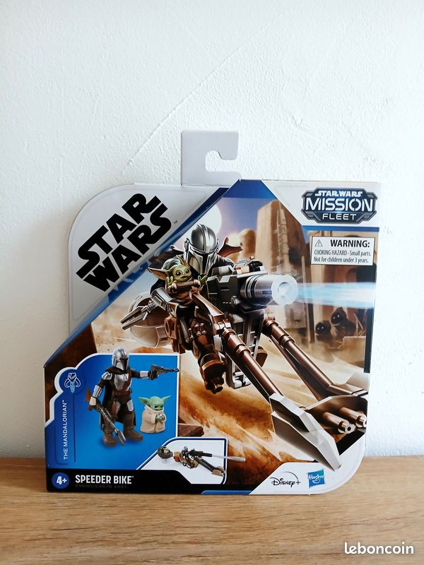 Hasbro Mission Fleet The Mandalorian Speeder Bike et Grogu Star Wars (image 1)